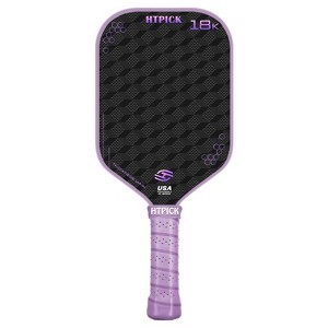 Aukfa Carbon Fiber Pickleball Paddle – Cold Pressed Fabric Textured Surface with 16mm Honeycomb Core & Enhanced Sweet Spot for Pro-Level Control - 1 of 4
