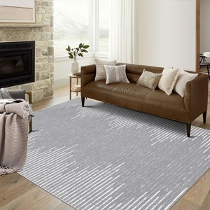 Living room bedroom carpet,diamond striped area carpet, modern office carpet,striped farmhouse carpet - 1 of 4