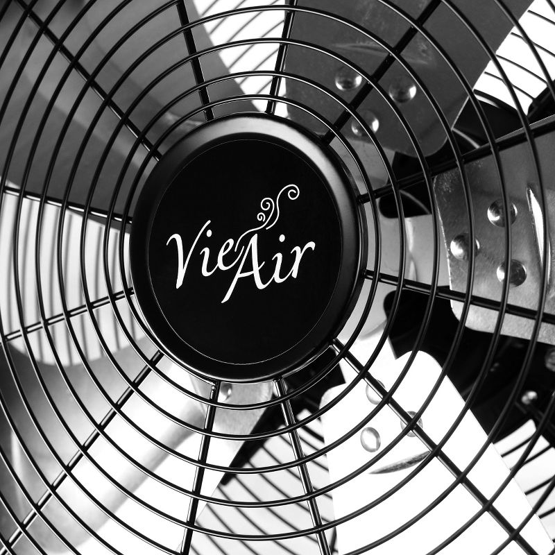 Vie Air 20 Inch Industrial 3 Speed Heavy Duty Powerful and Quiet Metal High Velocity 360 Degree Tilting Pedestal Drum Fan, 3 of 8