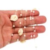 Unique Bargains Wedding Christmas DIY Rose Pearl String Beads Garland - 4 of 4