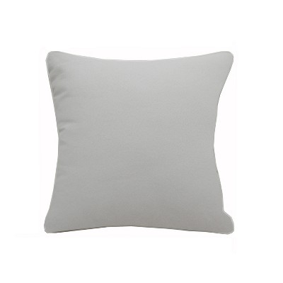Coral Starfish Embroidered Square Indoor/Outdoor Pillow