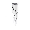 Elegant Lighting Weston 9 - Light Pendant in  Black - 2 of 4