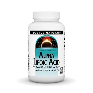 Alpha Lipoic Acid 100mg by Source Naturals, Inc.  -  120 Capsule - 1 of 3