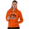 Haunted House Upstairs Halloween Hoodie Sweatshirt Women Men Brisco Brands - 2 of 4