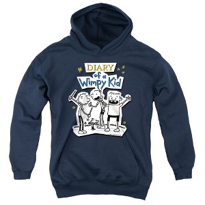 Boys’ Diary Of A Wimpy Kid Wimpy Kid Group Hooded Sweatshirt - 1 of 4