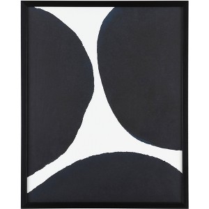 What Great Distance - 16" X 20" - Midnight Blue/Ivory - Framed Wall Art - WLA2019 - Safavieh - 1 of 4