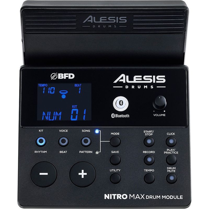 Alesis Nitro Max 8-Piece Electronic Drum Set With Bluetooth and BFD Sounds, 5 of 7