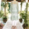 Anna-Kaci Women's Embroidered Floral Butterfly Crochet Drop Shoulder Cardigan - 2 of 4