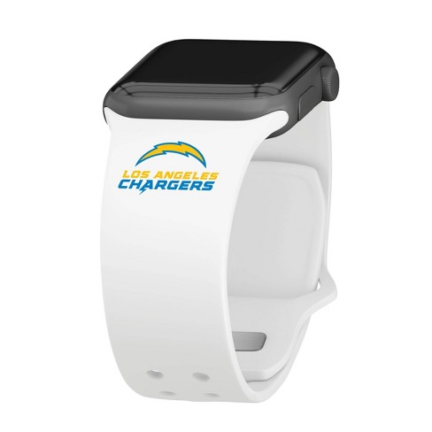 NFL Los Angeles Chargers Apple Watch Compatible Silicone Band - White - image 1 of 4