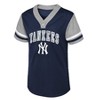 MLB New York Yankees Girls' Henley Jersey - 2 of 3