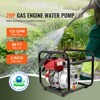 VEVOR Gasoline Powered Trash Pump, 2 in/50 mm, 7HP 132GPM 4-Stroke Gasoline Engine Water Transfer Pump with 25 ft/7.62 m Outlet Hose Max 98 ft Lift - 3 of 4