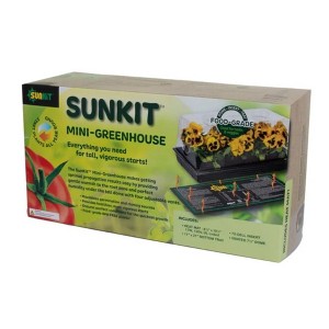 SUNKIT BPA-Free Seed Starting Mini-Greenhouse Kit - 1 of 4