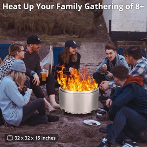 Stove Bonfire, Smokeless Fire Pit, Wood Burning Fireplaces - 1 of 4