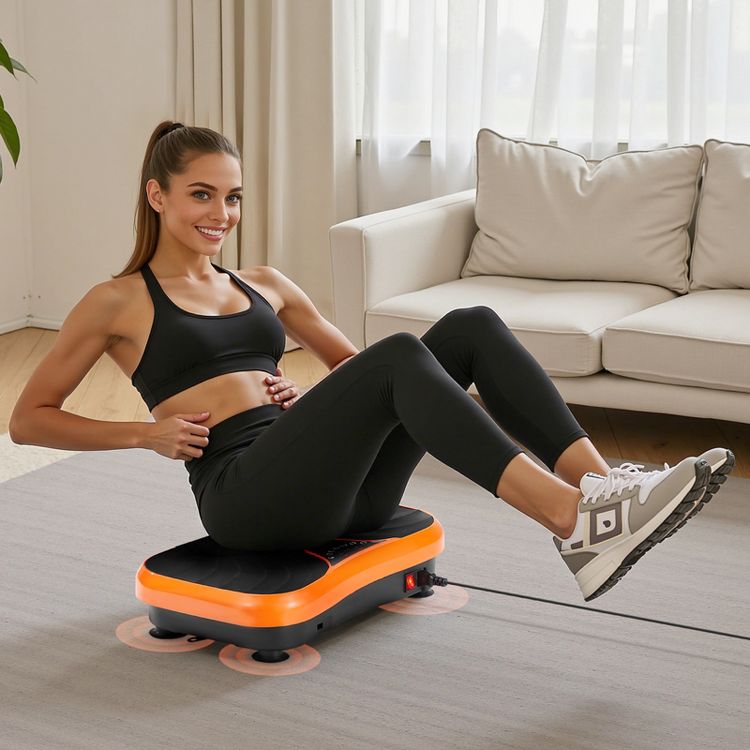 VEVOR Vibration Plate Exercise Machine, Whole Body Vibrating Platform ...