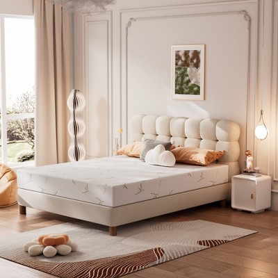 SUGIFT 10" Gel Memory Foam Mattress in a Box with Cooling Gel, Medium Firm Support and CertiPUR Certified