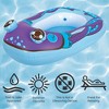 Pool Central Octopus Children's Inflatable Pool Boat Float - 34" - Purple - 4 of 4