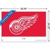 Trends International NHL Detroit Red Wings - Logo 21 Framed Wall Poster Prints - 3 of 4