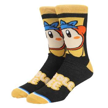 Kirby Waddle Dee Men's Casual Crew Socks