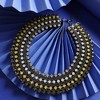 SOHI Women's Multicolour Party Statement Necklace - 2 of 4