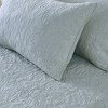 Patina Vie 100% Cotton Stitched 3 Piece Quilt and Sham Set - 4 of 4