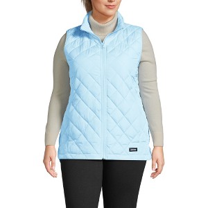 Lands' End Women's Insulated Outerwear Vest - 1 of 4