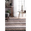 Nuloom Drey Striped Shag Indoor Area Rug - 4 of 4