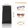 Unique Bargains Soft Portable Storage Scratch-Resistant Women Men Eyeglasses Bags 5 Pcs - 2 of 4