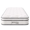 Modway Jenna 8” Innerspring and Memory Foam Narrow Twin Mattress With Individually Encased Coils White - 3 of 4