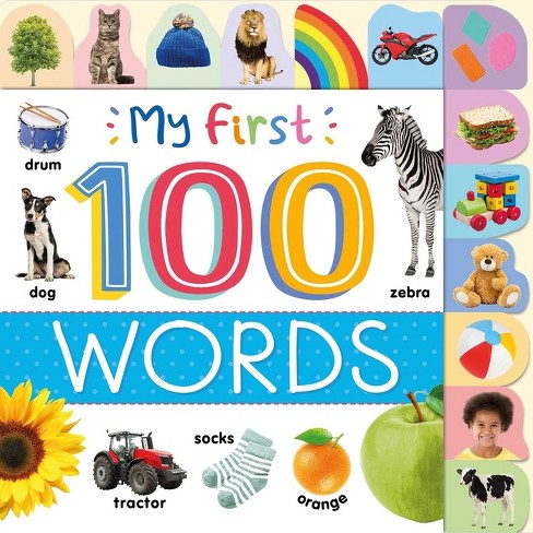 First 100 Words (Bright Baby Series) First Edition by Roger Priddy (Board  Book)