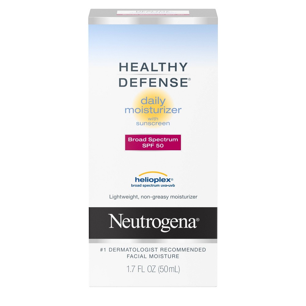 UPC 070501053492 product image for Neutrogena Healthy Defense Daily Face Moisturizer -SPF 50 - 1.7 fl oz | upcitemdb.com