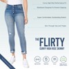 WallFlower Women's Flirty Curvy Skinny High Rise Insta Stretch Juniors Jeans (Standard and Plus) - 4 of 4