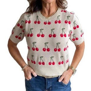Women's Cherry on Top Sweater - PINCH - 1 of 1