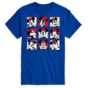 Men's - Disney - Minnie Grid Short Sleeve Graphic T-Shirt - 1 of 4