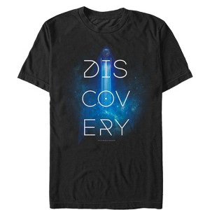 Men's Star Trek: Discovery USS Discovery Galaxy Warp Speed T-Shirt - 1 of 4