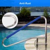Pool Rail, 304 Stainless Steel 370LBS Load Capacity Silver Rustproof Pool Handrail - 4 of 4