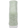 Memoi Dots Gel Lined Mint Scent Cotton Blend Pedicure Sock - 2 of 2