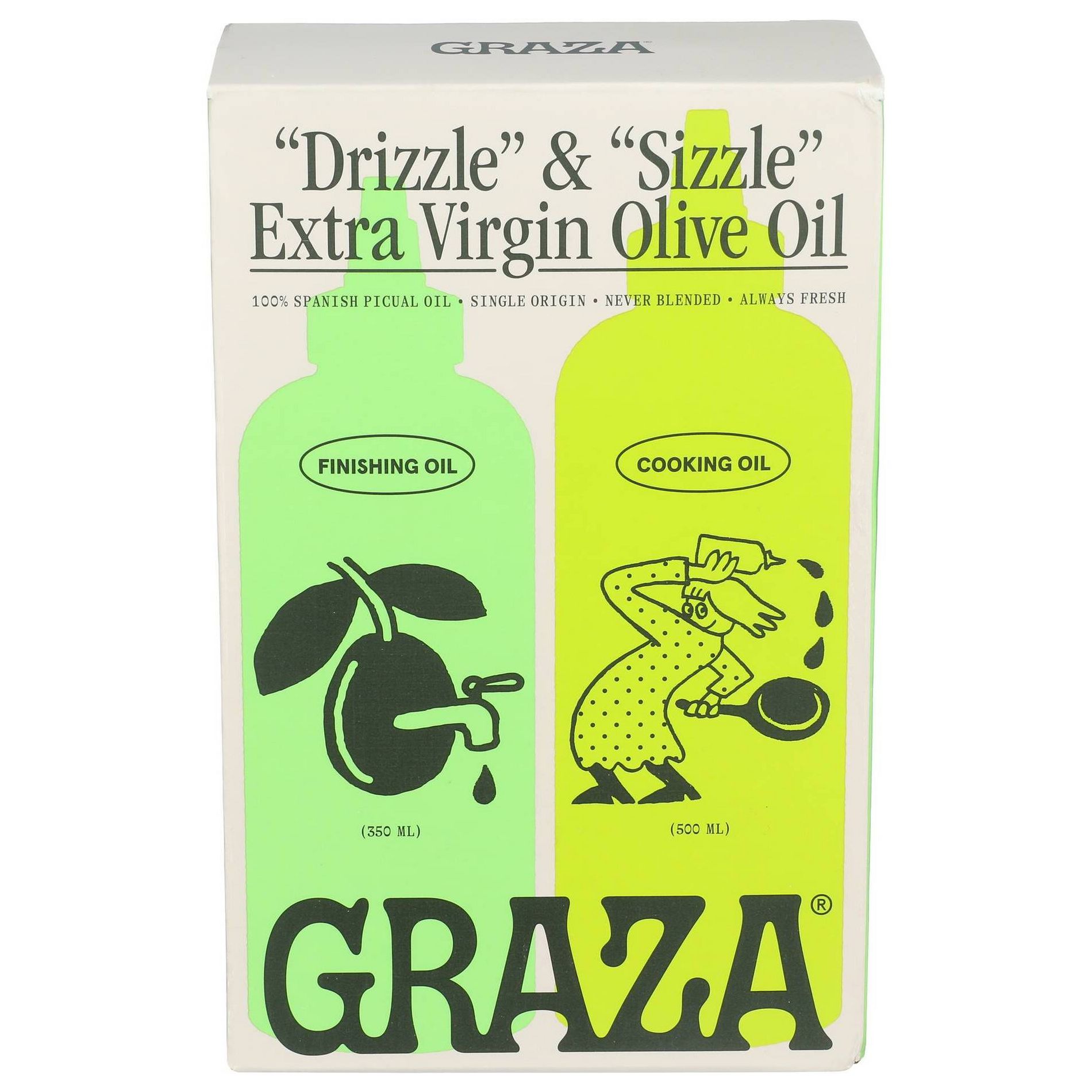 Graza Sizzle & Drizzle Gift Set - 850ml