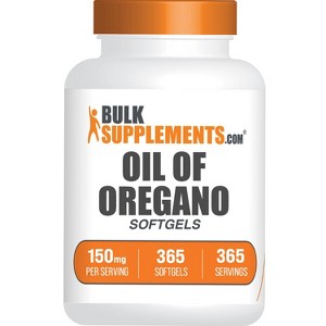 BulkSupplements Oil of Oregano Softgels - 1 of 4