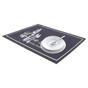 REGALWOVEN Large Diatomaceous Coffee Mat Quick Dry Dish Drying Mats for Kitchen Counter - 1 of 4