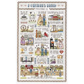 Life Is Good Counted Cross Stitch Kit – Stitch 'N Frame