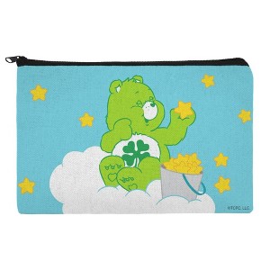 Care Bears Good Luck Bear Makeup Cosmetic Bag Organizer Pouch - 1 of 4