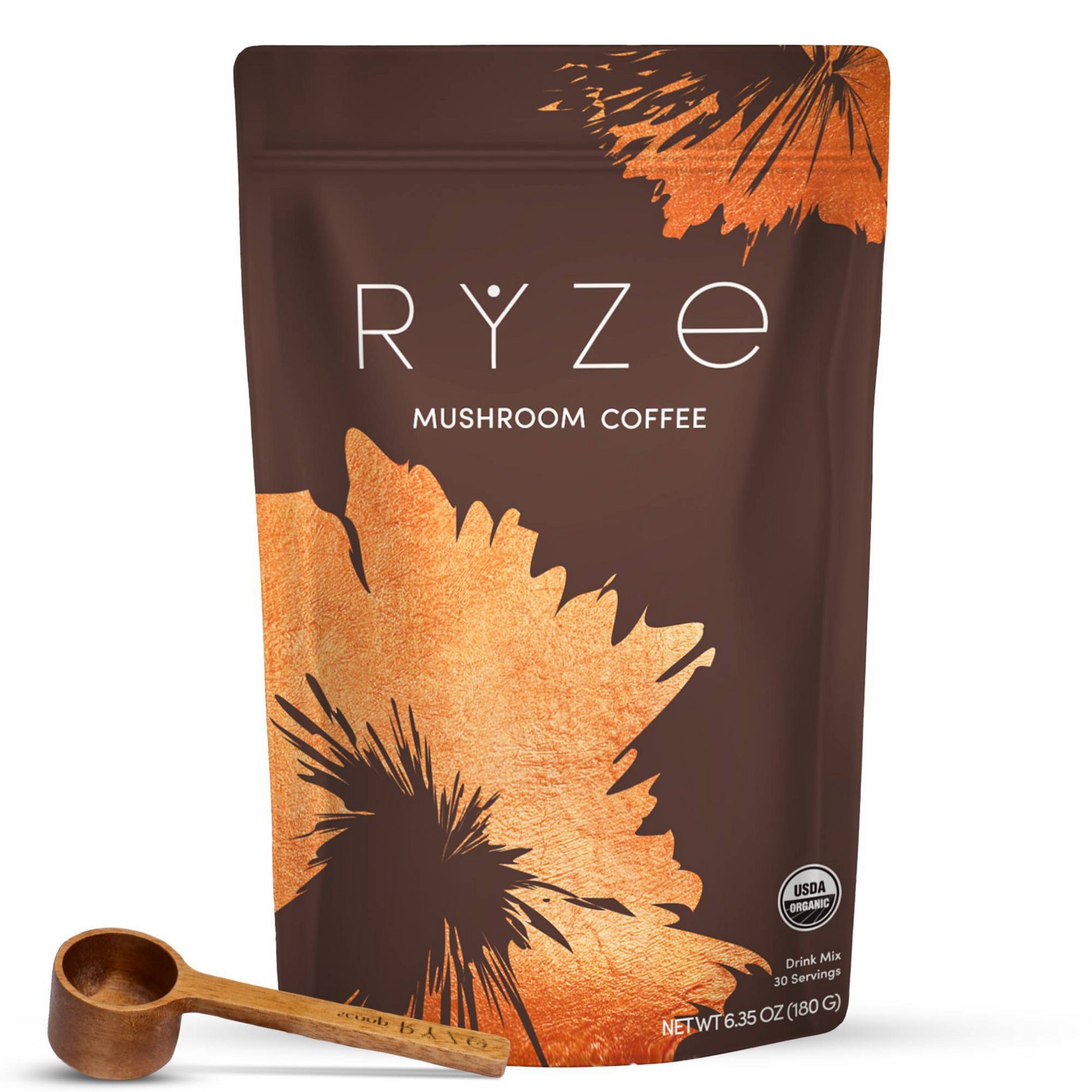 RYZE Organic Instant Mushroom Coffee - 6.35oz