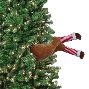 Mr. Christmas Mr. Christmas Animated Kicking Reindeer Legs Tree Decoration - 1 of 4