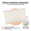 KeaBabies Toddler Pillow - Soft Organic Cotton Kids Pillows for Sleeping - Travel Pillow for Kids Age 2-5 - 4 of 4