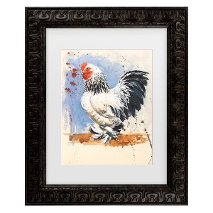 Trademark Fine Art - Alison Cooper Brahma Bantam Cockerel, 2020 Matted Framed Art - 1 of 4