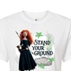 Women's - Disney - Merida Stand Your Ground Cropped Graphic T-Shirt - 2 of 4