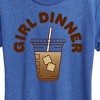Women's - Instant Message - Iced Coffee Girl Dinner Short Sleeve Graphic T-Shirt - 2 of 4