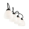 Livex Lighting Brookside 4 - Light Vanity in  Black - 2 of 4