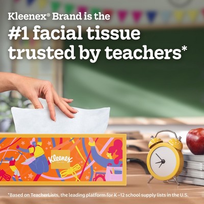 Kleenex Ultra Soft Back to School Facial Tissue - 4pk/120ct