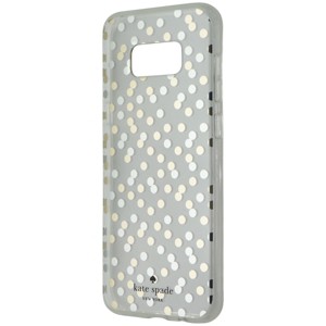 Case Mate licensed - Kate Spade Hardshell Case for Galaxy S8 Plus - Confetti Dot Clear/Gold/Silver - 1 of 1